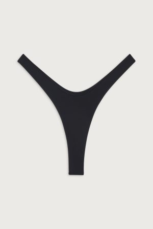 Full Moon Micro Bikini Bottom – Black