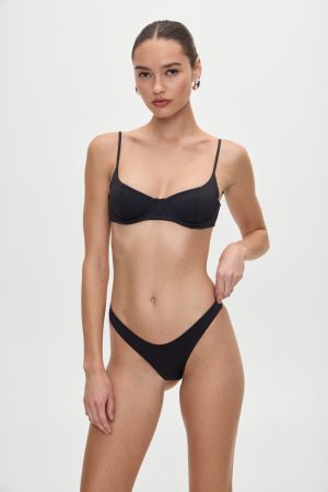 Dove Classic Bikini Bottom – Black