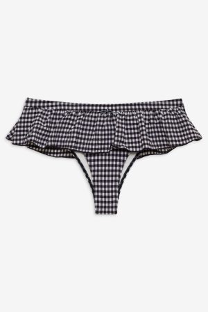 Augustine Gingham Swim Skirt – Blackberry Gingham