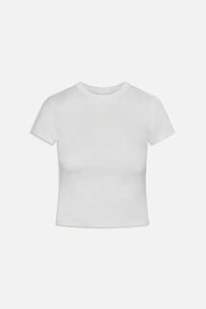 x BELLA HADID Bella Tee – Lone Star White