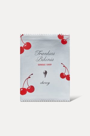 Mackenzie Cheeky String Bikini Bottom – Cherry