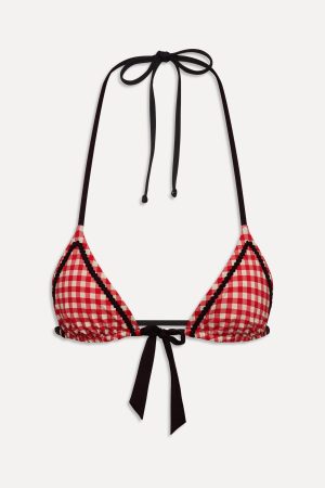 Coastal Micro Triangle Bikini Top – Cherry Picnic
