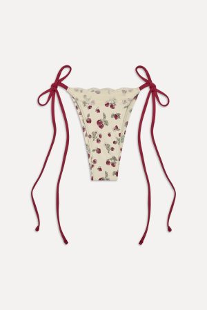 Divine Skimpy String Bikini Bottom – Strawberry Field