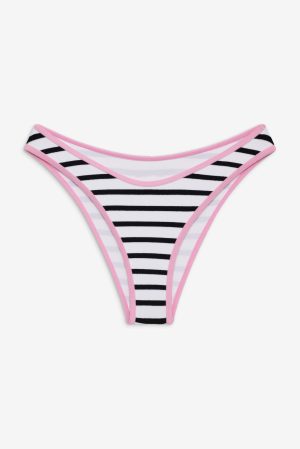 Dove Bikini Bottom – Vintage Stripe