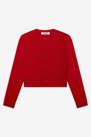 Dudley Cable Knit Cardigan – Heartstrings