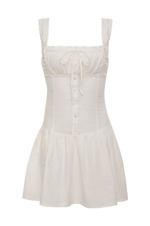 Christa Ruffle Mini Dress – Sunrose