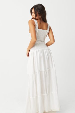 Christabelle Ruffle Maxi Dress – Sunrose