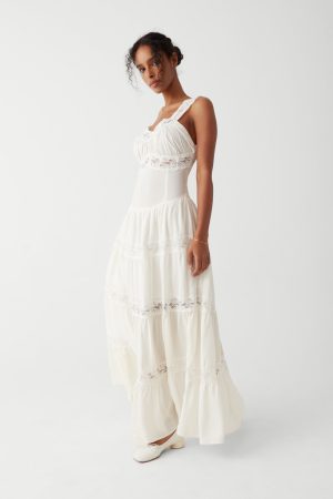 Dakota Maxi Dress – White