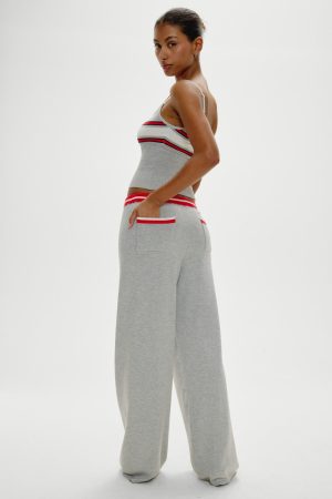 Barrymore Knit Pants – Mochi Stripe