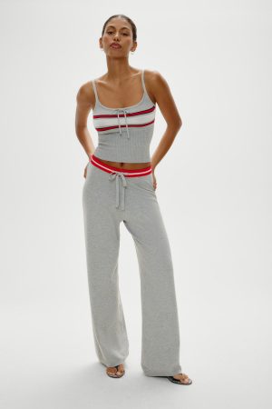 Barrymore Knit Pants – Mochi Stripe