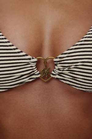 x BELLA HADID Beau Halter Bikini Top – Lasso