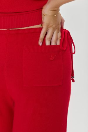 Breeze Low Rise Knit Pants – Heartstrings