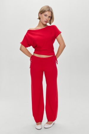 Breeze Low Rise Knit Pants – Heartstrings