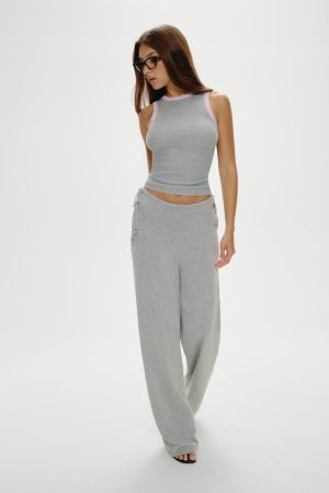 Breeze Low Rise Knit Pants – Mochi