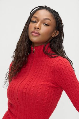 Carter Cable Knit Sweater – Heartstrings