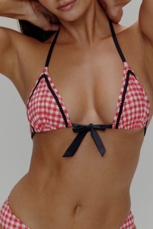 Coastal Micro Triangle Bikini Top – Cherry Picnic