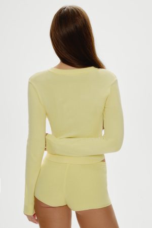 Cuddle Knit Booty Shorts – Honeycomb