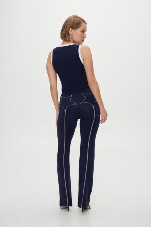 x BELLA HADID Dreamer Flare Pants – Lone Star Blue