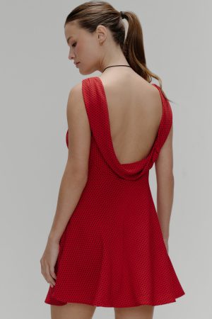 Emilia Polka Dot Mini Dress – Spice Dot
