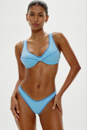 Full Moon Micro Bikini Bottom – Blue Vanilla