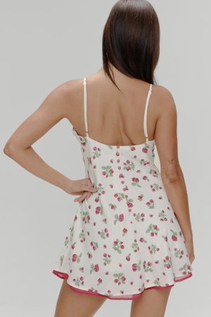 Kenley Mini Dress – Strawberry Field