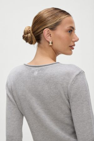 Kennedy Cotton Knit Sweater – New York