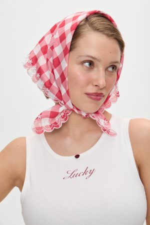 x BELLA HADID Little Miss Head Scarf – Malibu Picnic