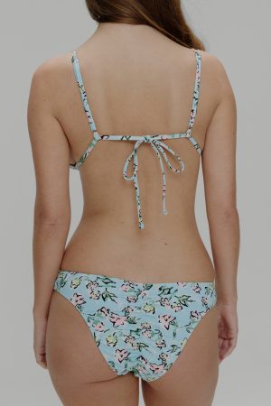 Lumia Triangle Bikini Top – Pastel Peony
