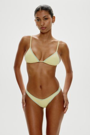 Lumia Triangle Bikini Top – Honeycomb