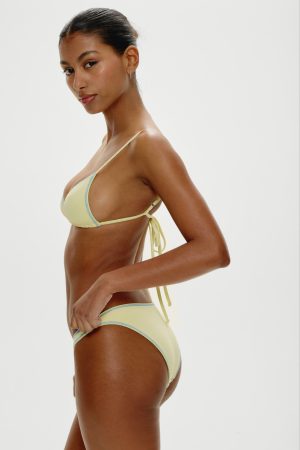 Lumia Triangle Bikini Top – Honeycomb