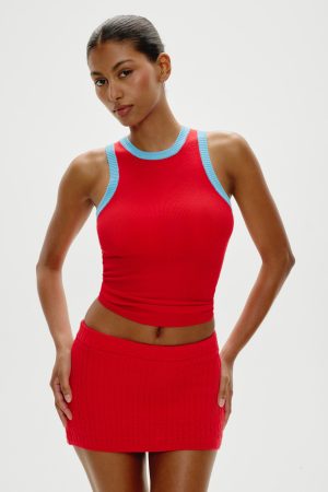 Marialla Mini Skort – Cherry