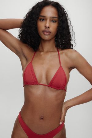x BELLA HADID Nick Triangle Bikini Top – Valentine