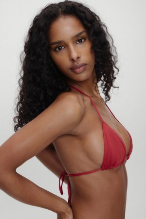 x BELLA HADID Nick Triangle Bikini Top – Valentine