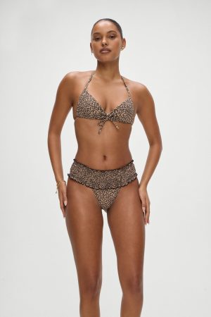 Sofie Micro Bikini Bottom – Baby Leopard