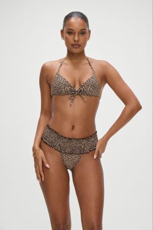 Sofie Micro Bikini Bottom – Baby Leopard