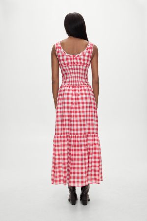 x BELLA HADID Southern Belle Midi Dress – Malibu Picnic