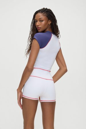 Track Star Yoga Shorts – Team Colors