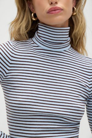 Tucker Knit Sweater – Montauk Stripe