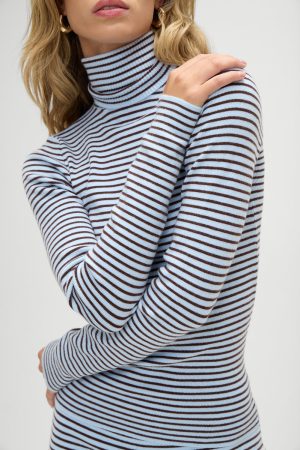Tucker Knit Sweater – Montauk Stripe