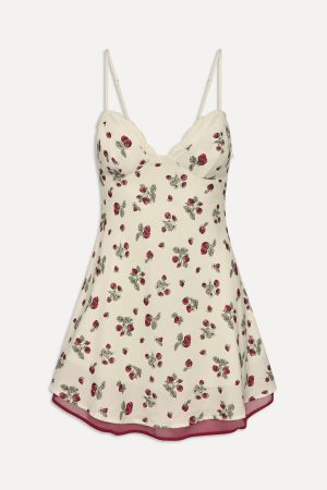 Kenley Mini Dress – Strawberry Field