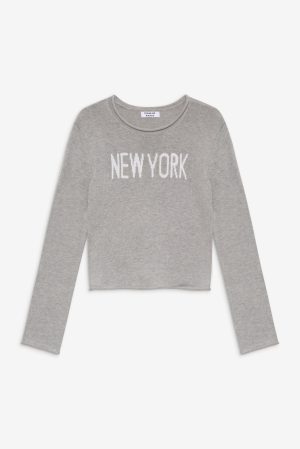 Kennedy Cotton Knit Sweater – New York