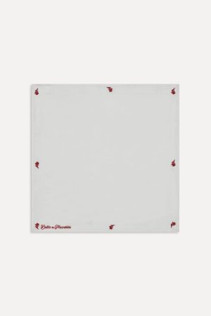 x BELLA HADID Little Miss Head Scarf – White