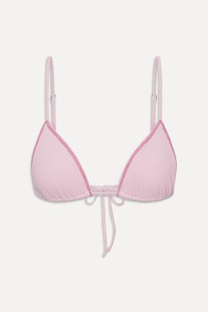 Lumia Triangle Bikini Top – Strawberries & Cream
