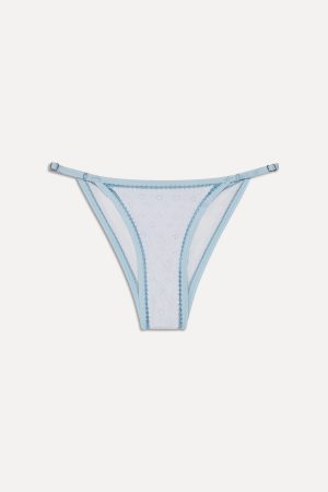 Luna Cheeky Eyelet Bikini Bottom – Spring Cloud