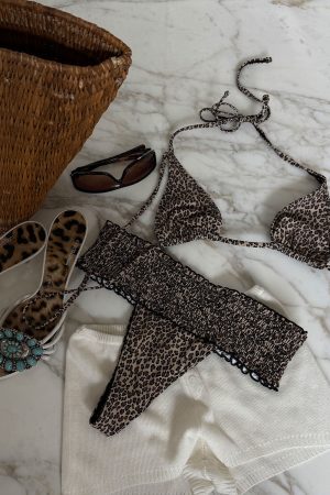 Sofie Micro Bikini Bottom – Baby Leopard