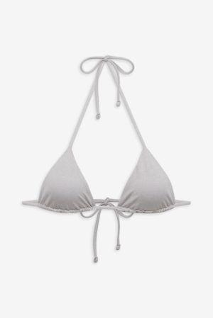 Nick Skimpy Triangle Bikini Top – Heather Grey