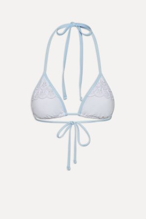 Nick Skimpy Triangle Bikini Top – Spring Cloud