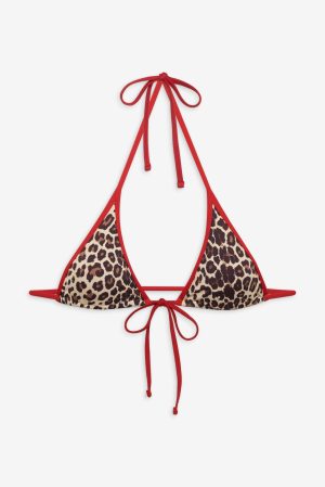 Paradise Micro Halter Bikini Top – Cheetah