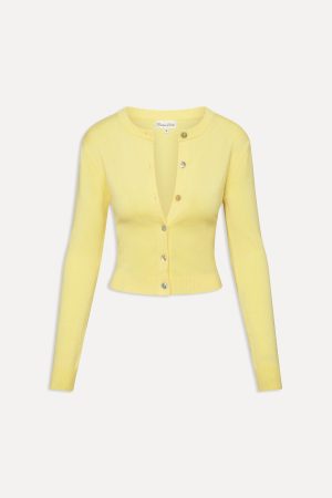 Sundae Cropped Cardigan – Honeycomb